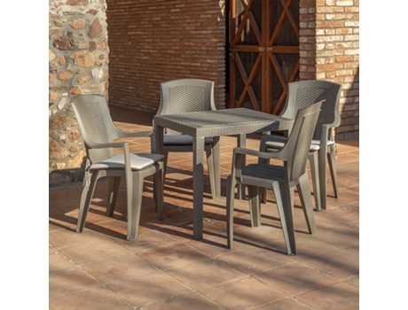 Conjunto De Jardín Providence 1 Taupe