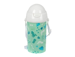 Botella Safta Dino 500 ml Apertura automática con pajita 342490899