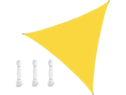 Toldo Triangular Impermeable, Resistente De Poliéster