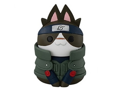 Tokoh anime naruto hatake kakashi haruno sakura gaara mainan versi kucing kawaii pvc model ornamen boneka hadiah untuk anak-anak