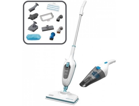 Aspiradora Escoba BLACK + DECKER ‎FSMH13ENVC1-QS (Autonomía 25 min - 380 ml - Blanco)