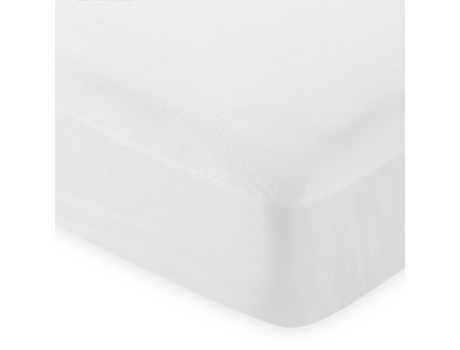 VIPALIA Protector Colchon Coralina Impermeable Transpirable Poliester PU Cama 135 cm