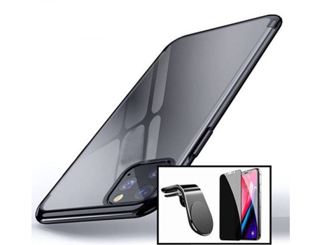 Carcasa + Protector + Soporte L Safe Driving iphone 13 Pro Max PHONECARE SlimArmor Negro