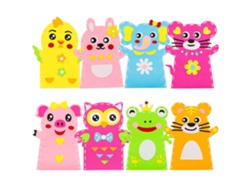 Juego De 8 Marionetas De Fieltro Para Niños: ¡diversión Educativa!