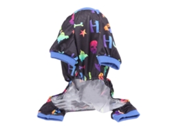 Rebe - Pijama adorável e estiloso de Halloween para cães - Macacão de quatro patas para festas temáticas de Halloween e para dormir em casa.