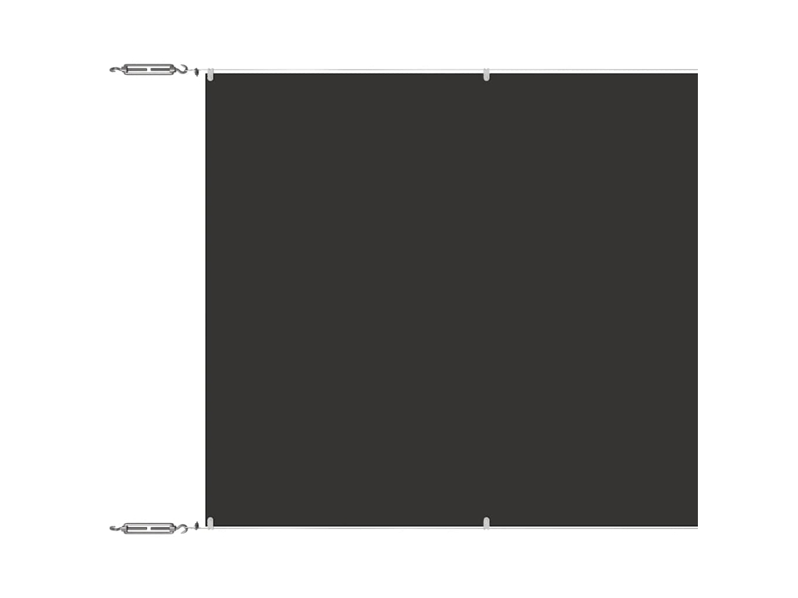 Maison Exclusive - Toldo Vertical Gris Antracita 60x800 Cm Tela Oxford