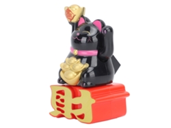 Pegatina De Gato De La Suerte Con Brazo Móvil, Solar, De Plástico Decorativo Para Escritorio, Coche, Oficina, Tienda Mly23109