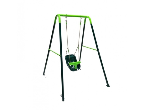 Columpio Individual Metálico Masgames Babol Con Asiento Bebé MASGAMES OUTDOOR GAMES