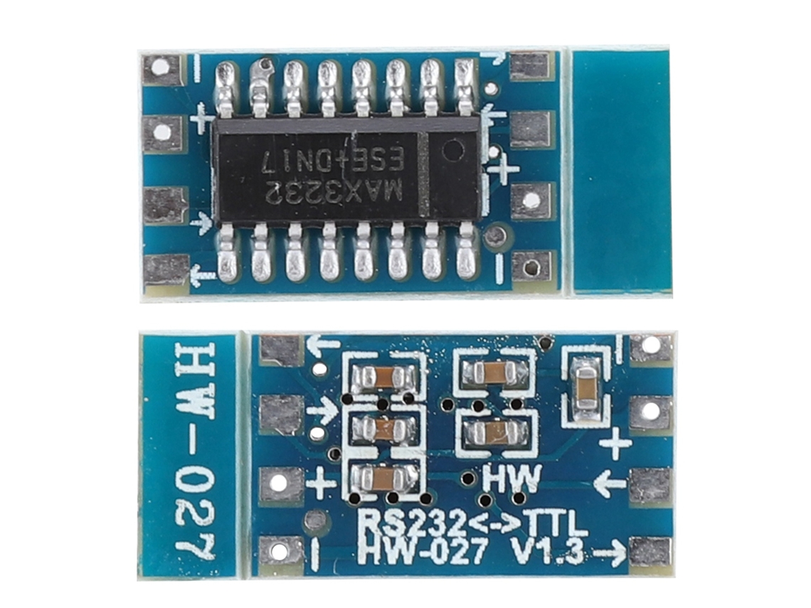10 Mini Convertidores Rs232 A Ttl Con Placa Adaptadora De Módulo Max3232 Para Arduino