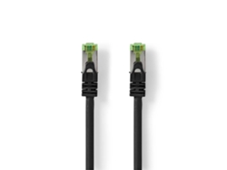 Cable NEDIS Cat7 S/Ftp Rj45 Macho Rj45 Macho 1,00 M Redondo Sin Enganches Lszh Negro