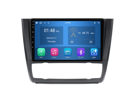 Autoradio 4GB RAM64GB ROMM ROVERONE para BMW 1 Series E81 E82 E87 E88 2004 - 2011 AT CarPlay Android Coche Radio Bluetooth