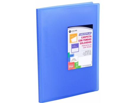Carpeta de Clasificación CARCHIVO Carchiplás-Book Azul Din A4