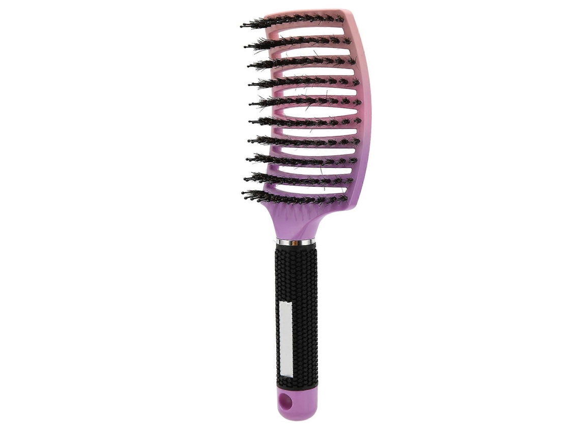 Cepillo de dientes ventilado con dientes huecos y redondeados, diseño profesional, secado rápido, desenredante y portátil. Rosewell
