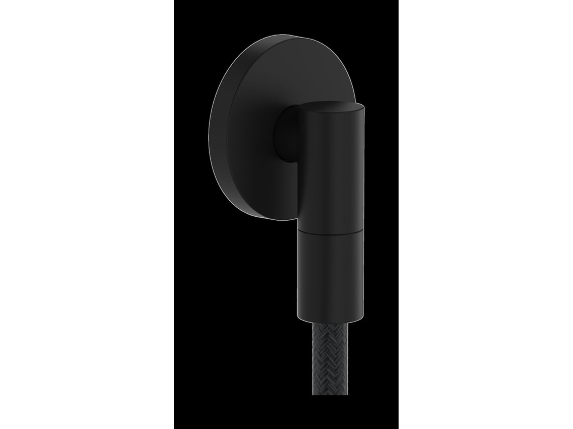 Conexión de pared Fixfit Fine S con seccionador, 28882670, negro mate Hansgrohe