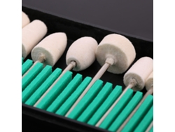 Kit de 43 brocas para uñas con vástago de 3/32'' para limpiar y pulir las uñas.