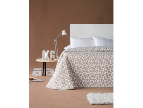 Colcha ESTORALIS Beige 205 x 270 cm