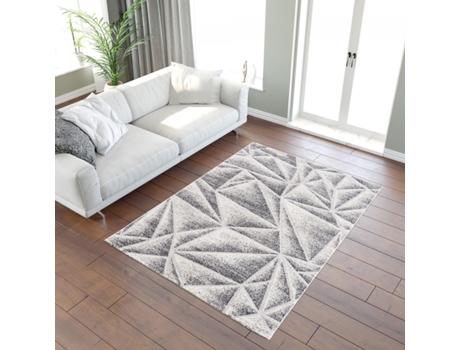 Alfombra UNAMOURDETAPIS (160 x 220 - Poliprolileno - Gris)