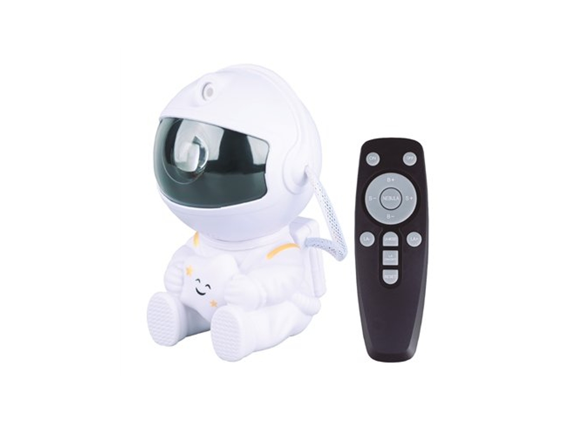 Proyector de luz nocturna LED con diseño de astronauta y galaxia para niños GSC