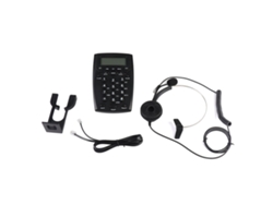 Teléfono Con Cable, Auriculares Con Cancelación De Ruido E Identificador De Llamadas Para Centro De Llamadas/oficina.