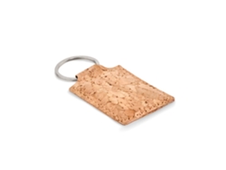 Llavero Rectangular De Corcho