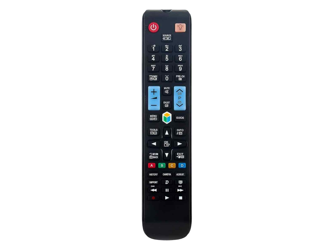 Control Remoto De Material Abs, Compatible Con Televisores Samsung. Reemplazo Para Samsung Aa59-00638a, Smart 3d Lcd Led Hdtv. Botones Grandes Multifu