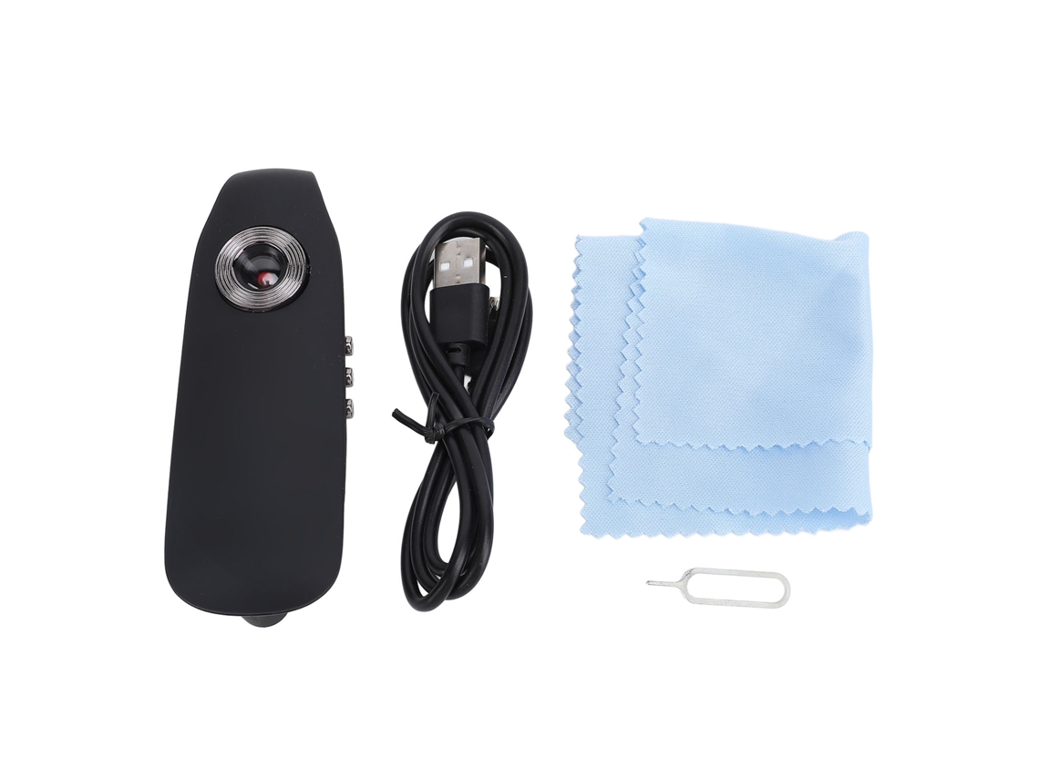Câmera Corporal Para Moto 1080p Com Clip Magnético 30fps Lente 150° Hd Gravador Portátil 32gb