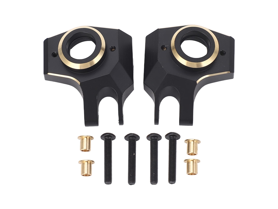 2 Piezas Rotula Direccion Eje Delantero Bronce Negro Copa Direccion Delantera Para Scx10 Ii Ar44 Rc