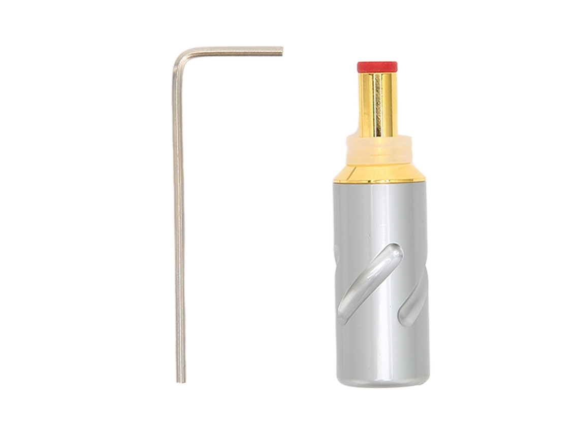 Conectores de CC (Conectividad profesional, chapado en oro de 24 k)