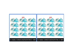 24pcs Dust Bags For Makita Cl100d/cl102/104/107/108 /a-48511 Vacuum Cleaner Parts Replacement Dust Bag Garbage Bag