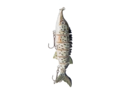 Señuelo De Pesca Artificial De Plástico De 11 Cm Con Anzuelo Multisección, Hundible Y Oscilante Jm040-1