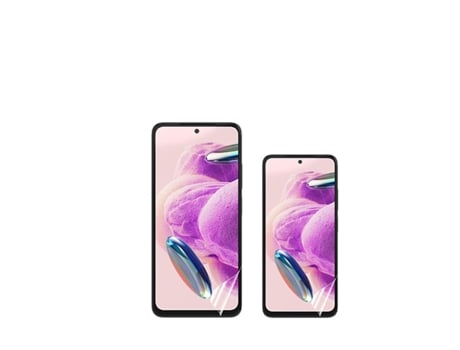 Conjunto de Protectores de Pantalla Protectoras Frente para Oppo Oppo A79 5G GIFT4ME Hidrogel Transparente (2un)