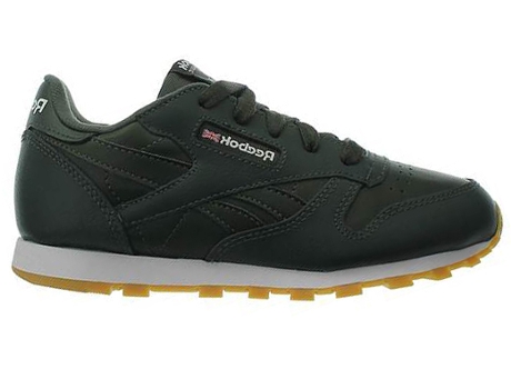 Zapatillas Deportivas REEBOK Classic Leather Kids Niños (Negro -Material Sintético -29)