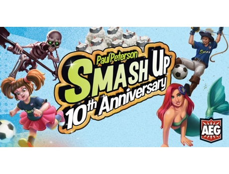 AEG Smash Up: 10th Anniversary Expansion Edad Mínima Recomendada: 10 años)