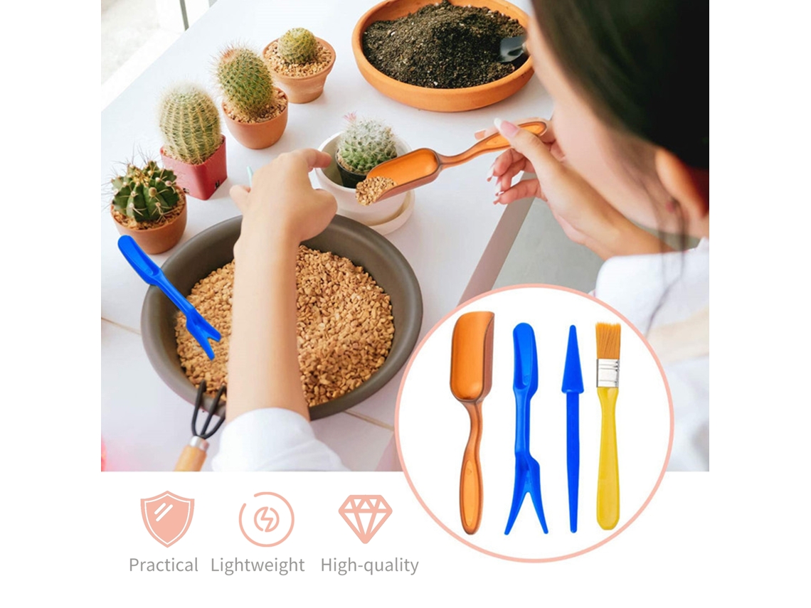 Juego De 12 Herramientas De Jardinería Para Suculentas, Trasplante, Miniaturas, Hogar, Oficina, Jardín.
