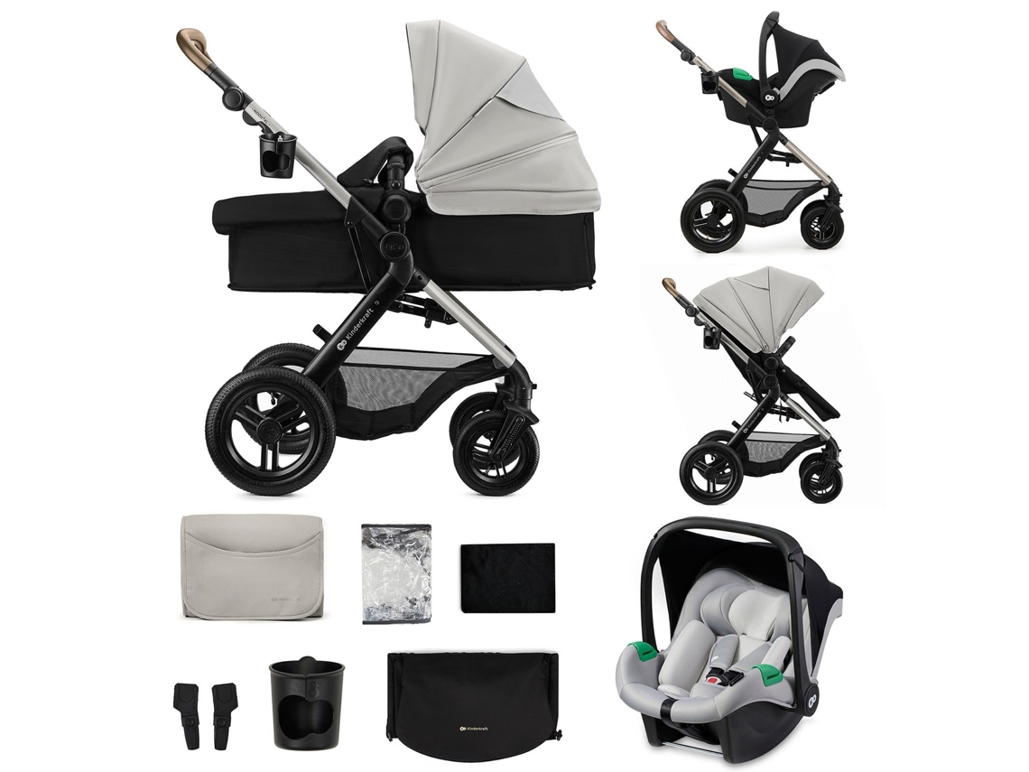 Silla De Paseo Kinderkraft Moov 2 Xl (gris)