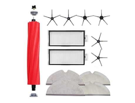 Conjunto de tricô com 13 peças de acessórios roller brush para roborock q7max+