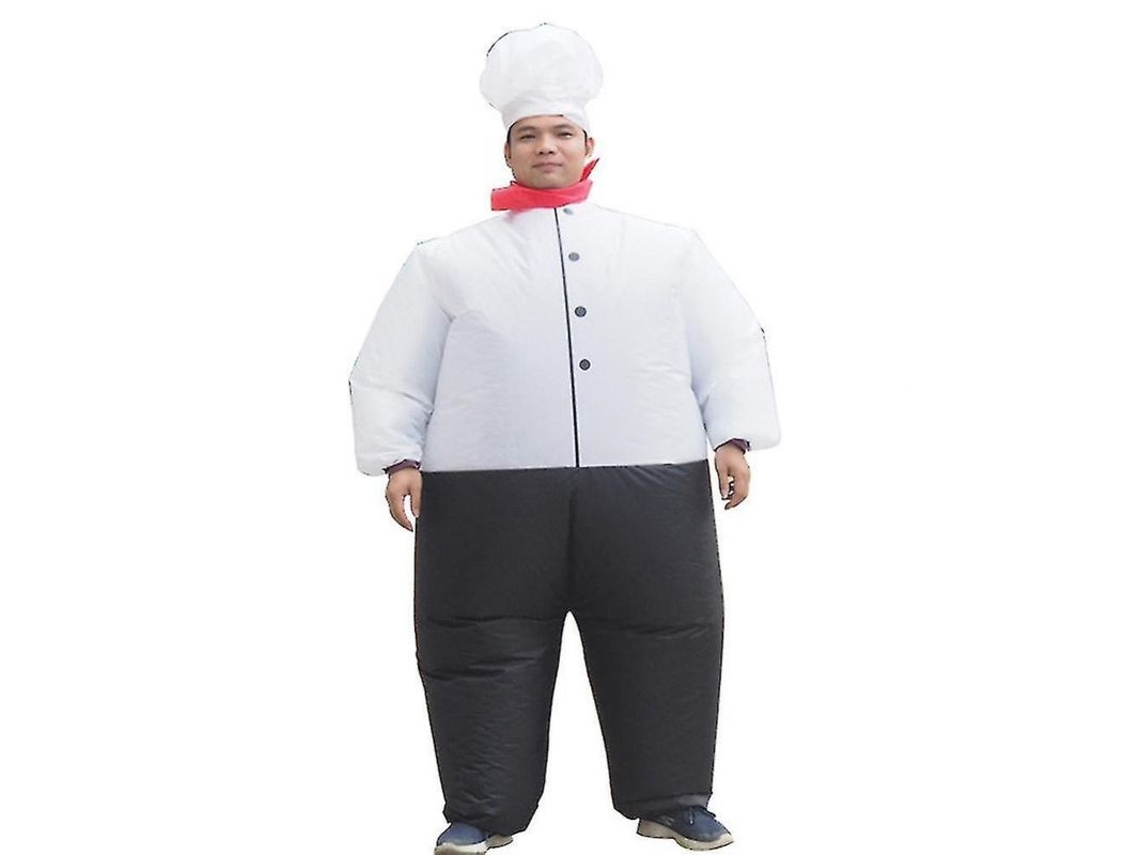 2026-disfraz Inflable De Chef Adulto Para Halloween Fiesta Cosplay Traje Divertido Con Ventilador