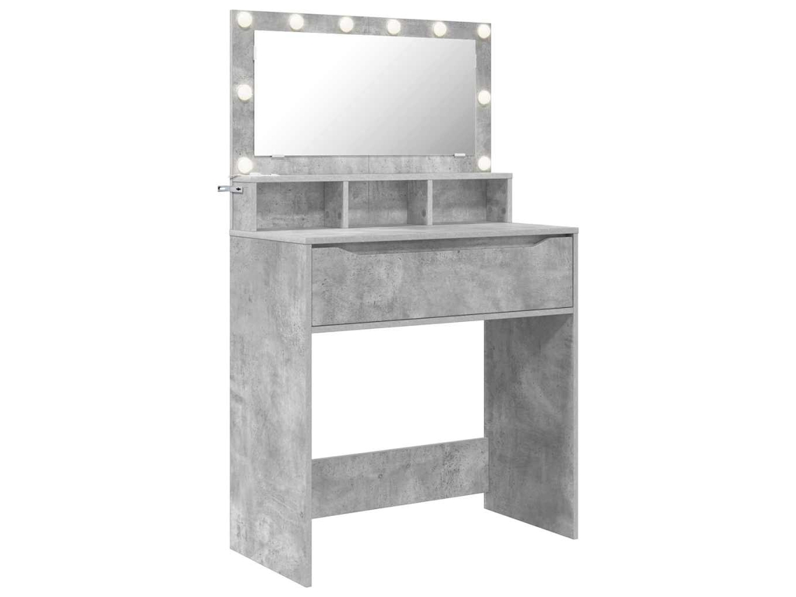 Tocador HARLANV1 con espejo y cajón (80x39,6x135 cm)