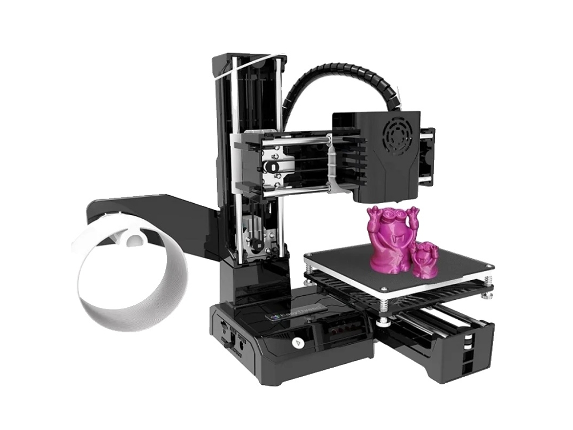 Impresora 3D Easythreed, tamaño de impresión de 100 x 100 x 100 mm, velocidad de 40 mm/s, K9 Black, tarjeta TF OEM sin conexión