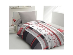 Juego de cama nórdico Shikuoka de microfibra profunda (140 x 200 cm, 1 funda de almohada de 63 x 63 cm), color azul Home Linge Passion