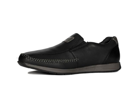 Zapatos de Hombre RIEKER Piel Negro (41)