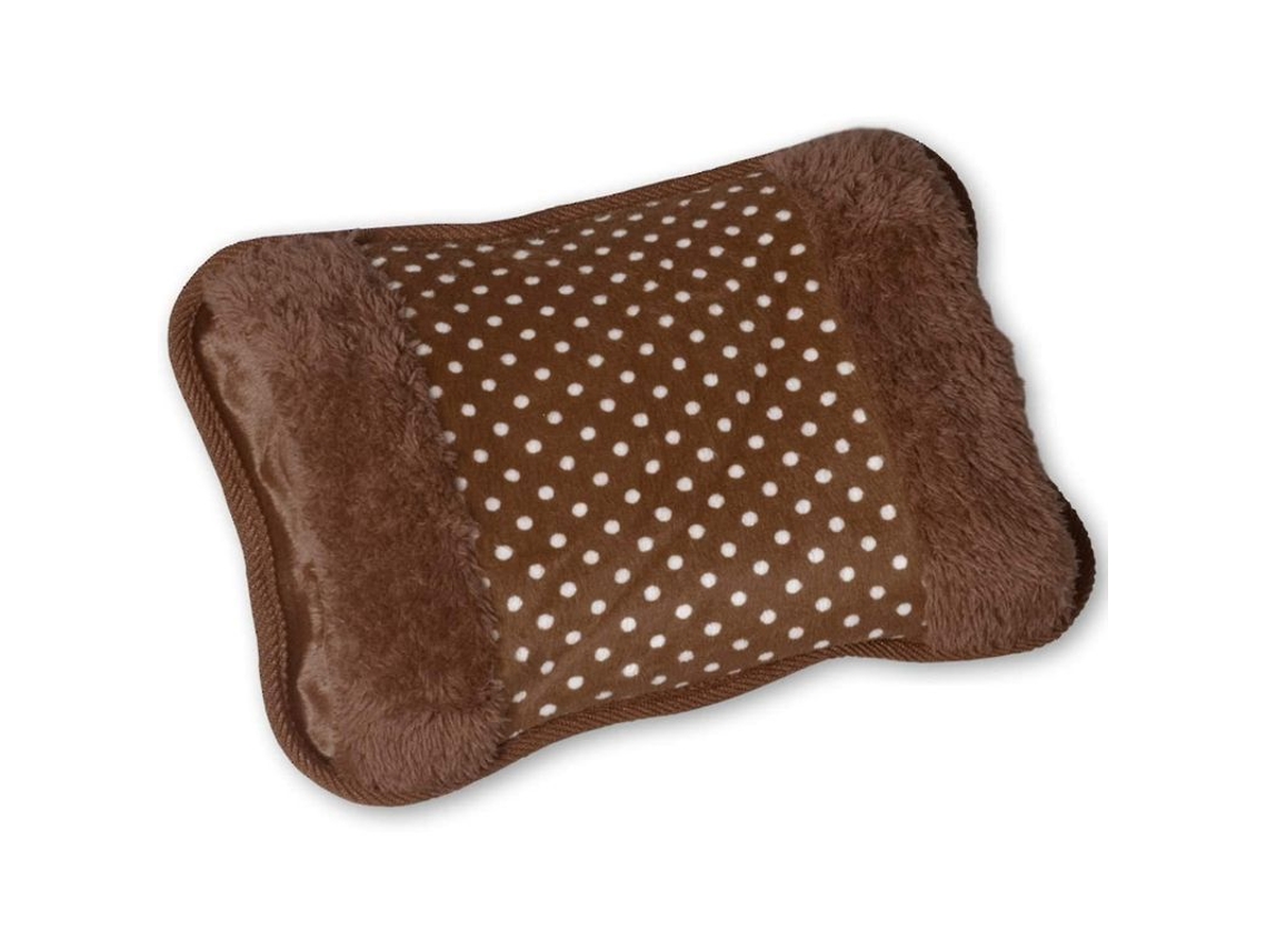 Bolsa De Agua Caliente Portátil Recargable Con Funda De Felpa Para Calentar Las Manos Y Aliviar El Dolor.