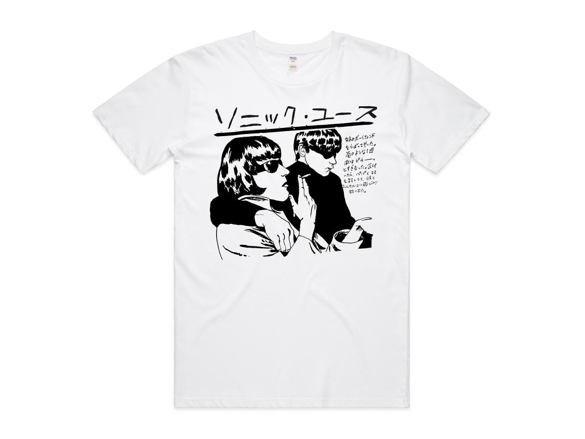 Sonic Youth Goo - Japanese T-shirt Rockinstone Unisex Adults Best Sellers Size:l