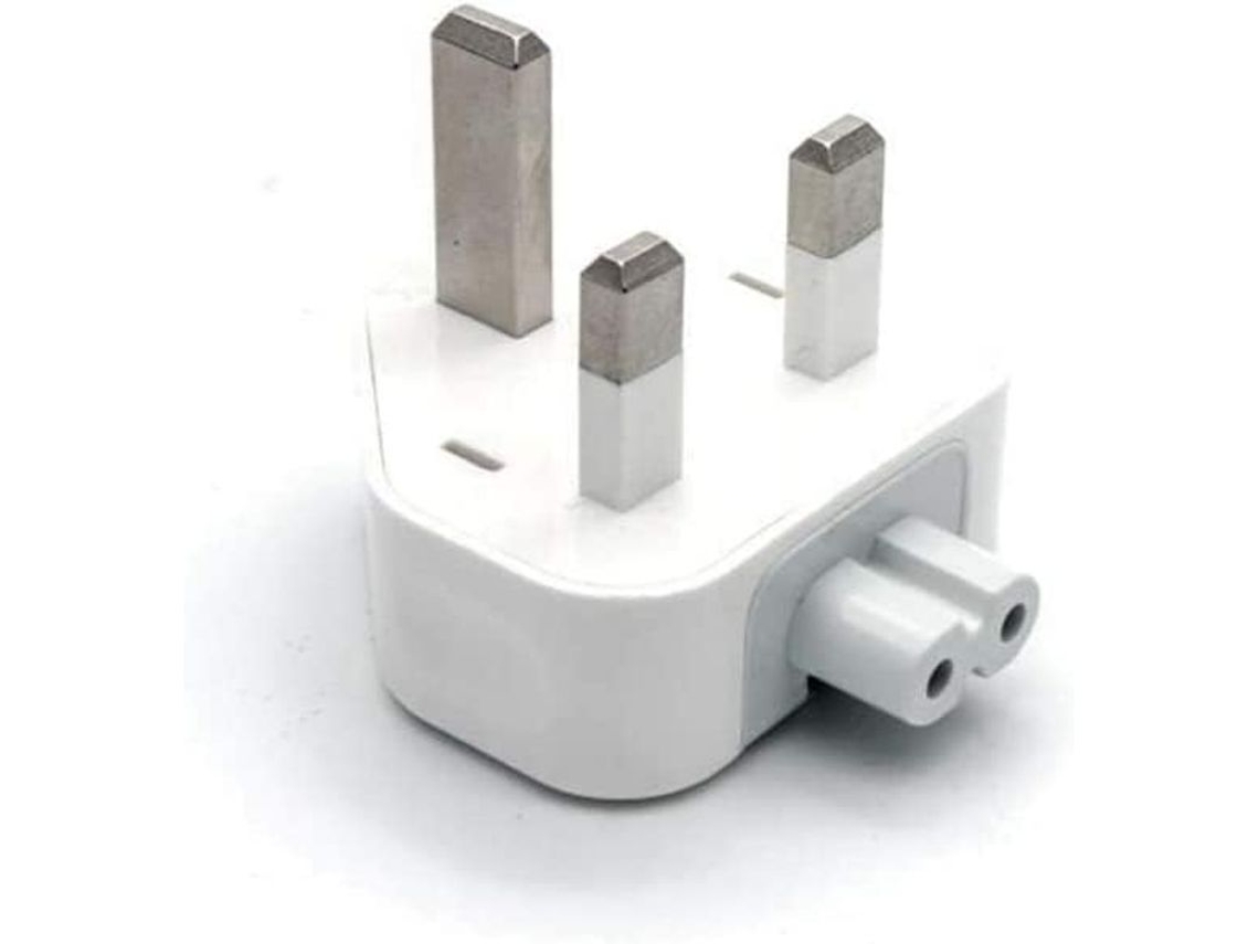 Adaptador De Corriente Alterna De Repuesto Para Reino Unido Con Enchufe De Pared De 3 Clavijas Para Cargadores Magsafe De Macbook Y Otros.