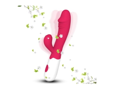 Vibrador de silicona de simulación, vibrador femenino recargable, masajeador de punto g doble, 11 modos, Juguetes sexuales BISBISOUS