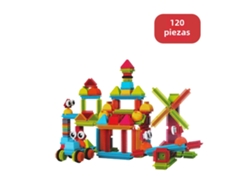 (120 Piezas) Juguetes De Juego De Rompecabezas Para Niños Diy Building Blocks Toys-parent-child Interactive