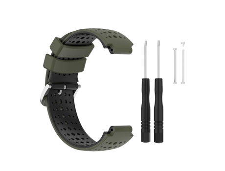 Correa de Silicona para Garmin Forerunner 220, 230, 235, 630, 620, 735XT - Verde