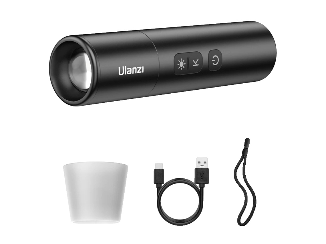 Linterna para videografía, haz de luz ajustable, diseño ligero, LM07