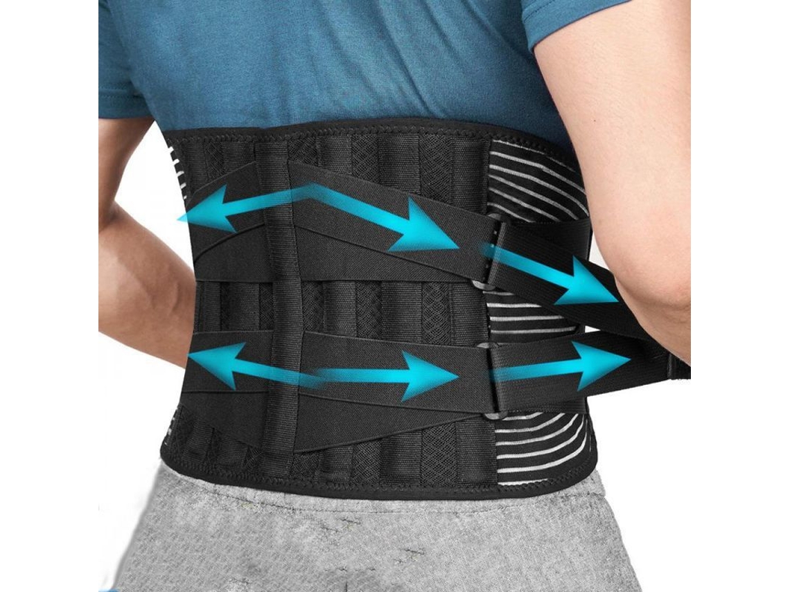 Dan26-faja Lumbar Con Soporte Doble Antideslizante Transpirable Para Alivio Del Dolor Y Entrenamiento Gimnasio Unisex Gsb Xl Estilo A