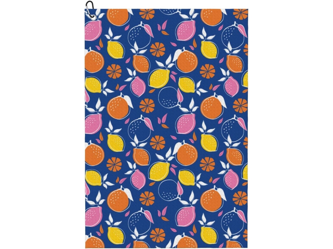 Accesorios para bolsas de golf con estampado de limón